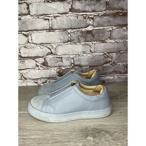 Alma Mater Blue Leather Slip On Casual Sneakers Shoes Women’s Sz 37EU/6.5M US